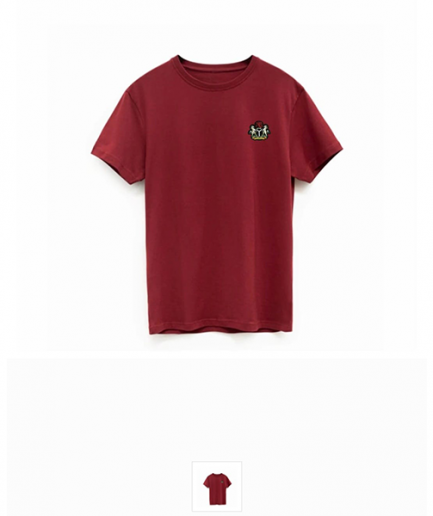 COAT-OF-ARM-RED-Global-Organic-Textile-Standard-100%-Cotton-Short-Sleeve-T-Shirts