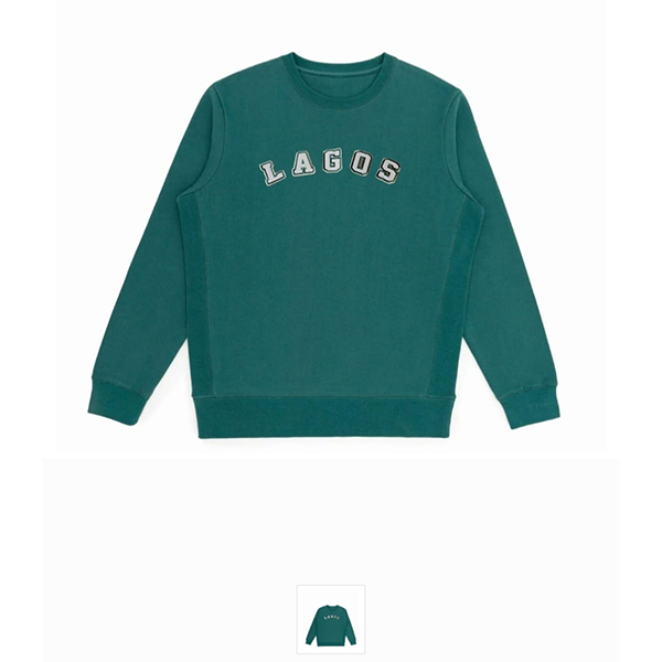LAGOS-Sweatshirts-Green-Global-Organic-Textile-Standard-Cotton-Crewneck-Sweatshirts